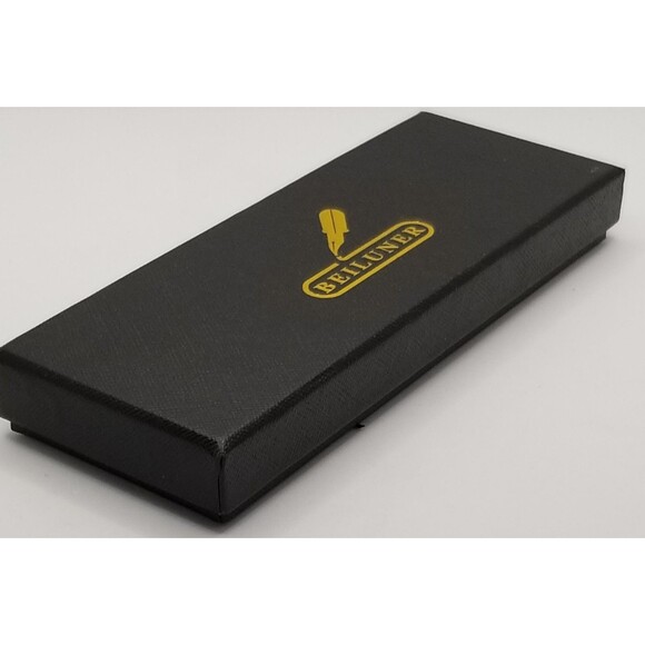 Beiluner pen set, featuring a rosewood pen walnut finish boxed unused - Picture 7 of 8